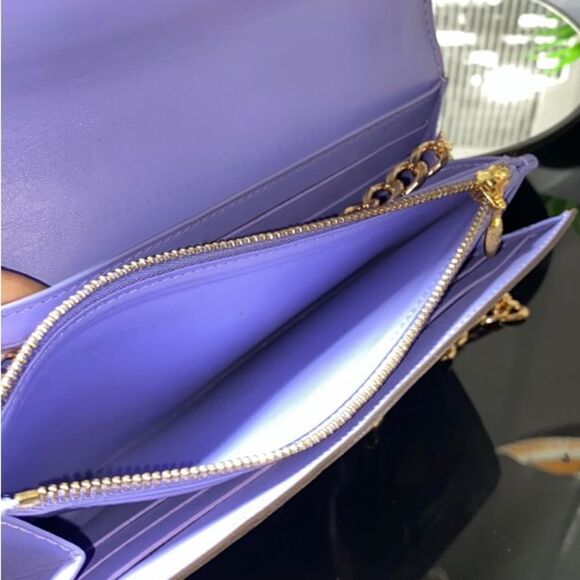 Authentic Louis Vuitton Monogram Vernis Portefeiulle Sarah Wallet - Picture 14 of 14